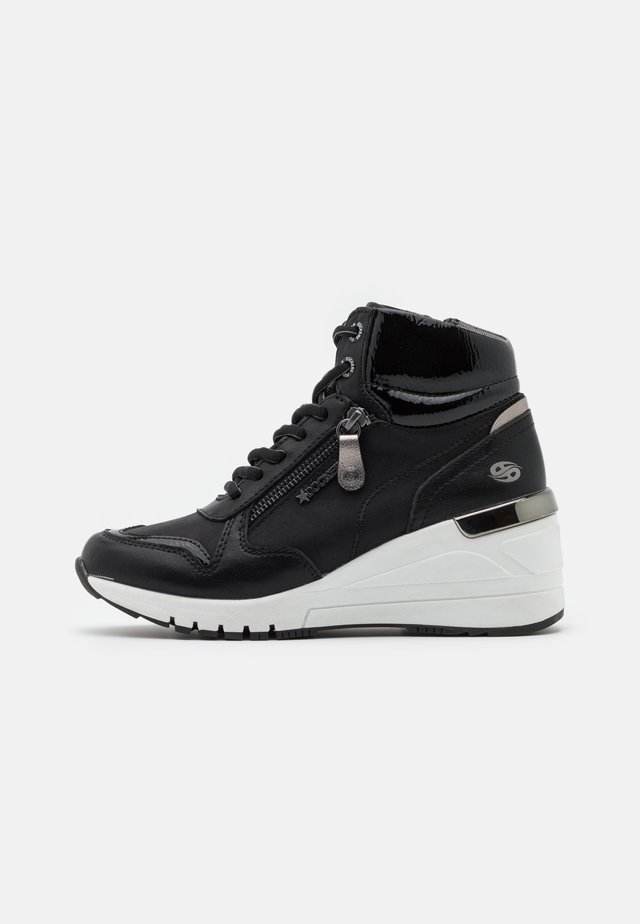 High-top trainers - schwarz