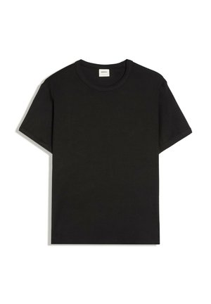 Bershka, LETTERING - TSHIRT - T-shirt basique - black