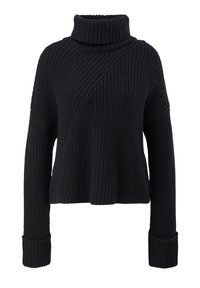 comma casual identity Stickad tröja - black
