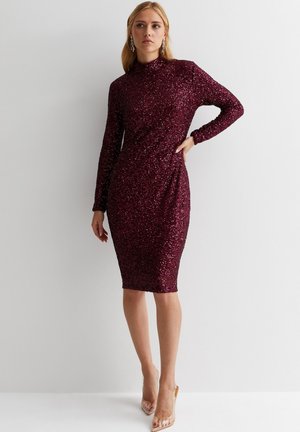 Cocktail dress / Party dress - plum