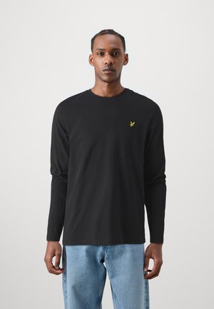 Long sleeved top - jet black