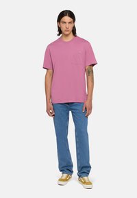 Dickies LURAY POCKET TEE - Jednoduché tričko - mellow mauve