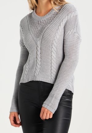 Maglione - mottled grey