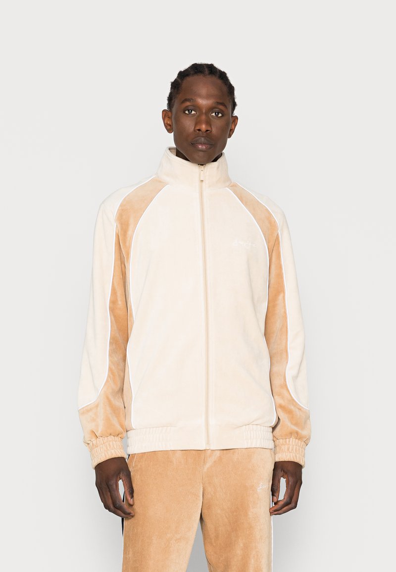 Sean John LOGO BLOCK TRACKJACKET - Veste de survêtement - beige