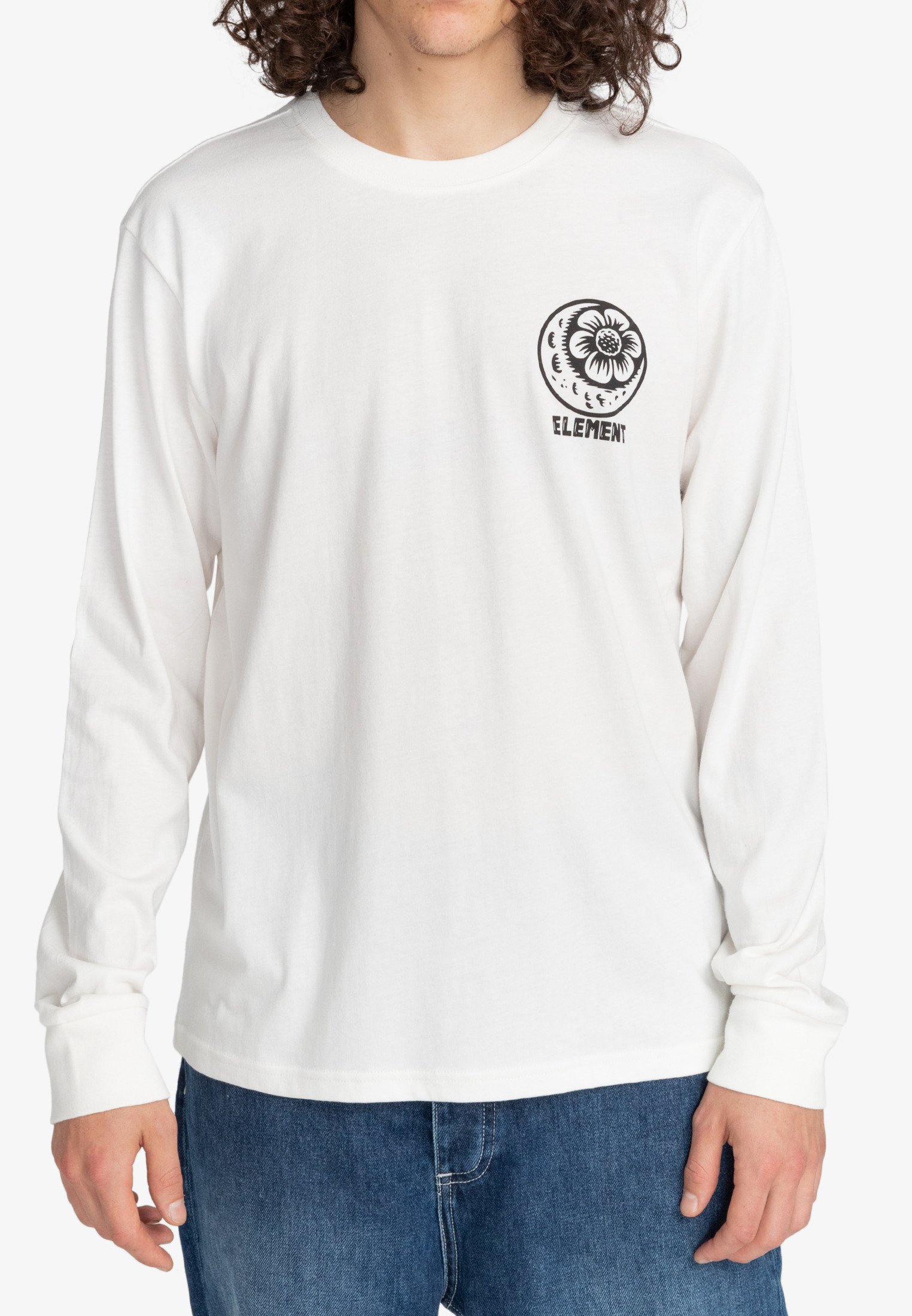 Element Long sleeved top - off white/white - Zalando.de
