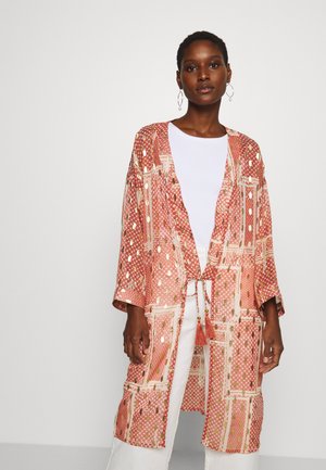 AVERY KIMONO - Summer jacket - orange ethnic