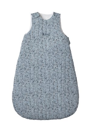 Baby's sleeping bag - blau bedruckt