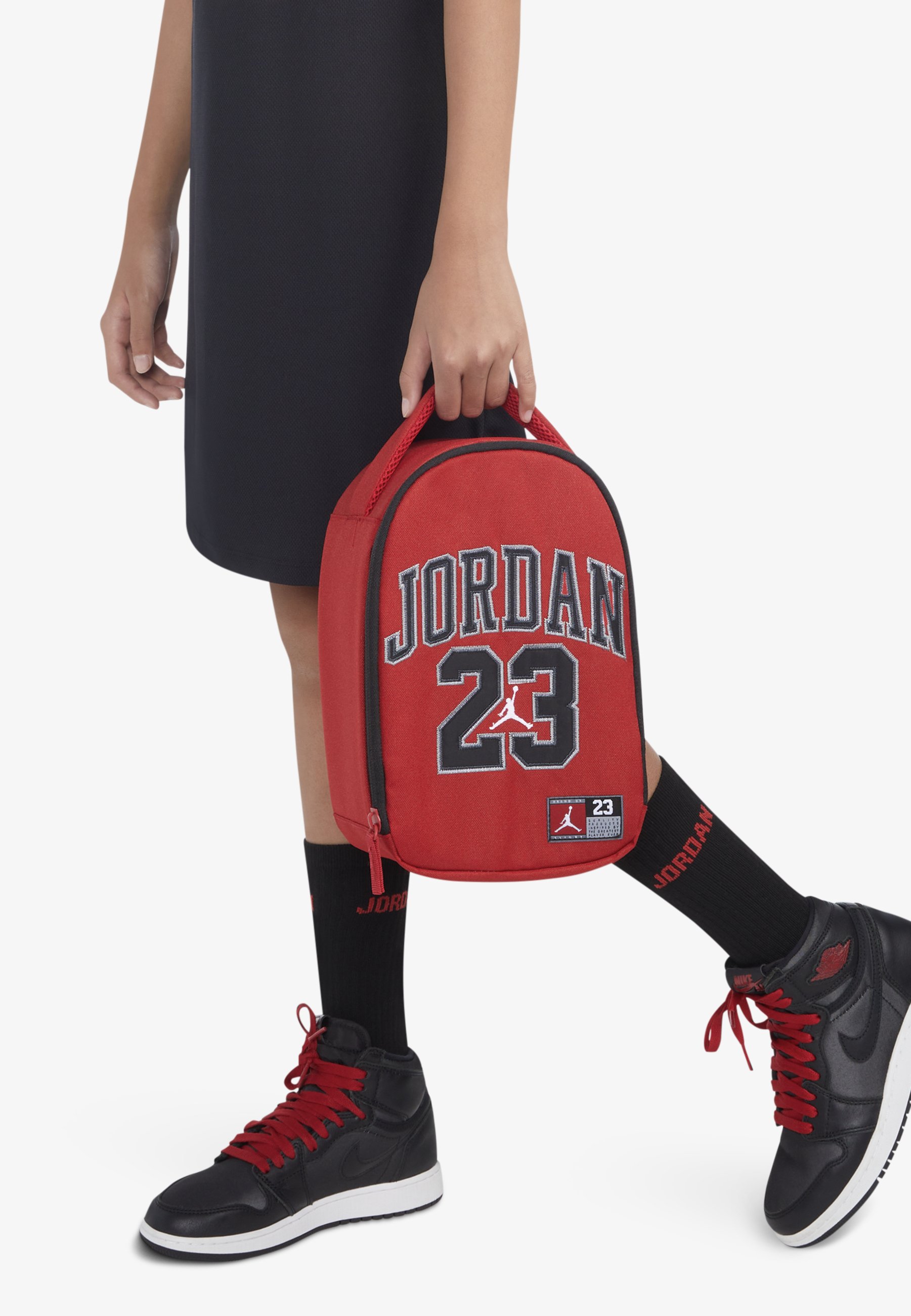 Jordan JAN LUNCH BAG UNISEX Lunch box gym red/red
