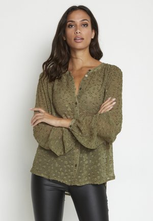 KACLARK - Button-down blouse - mermaid