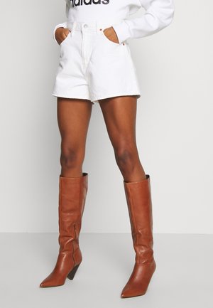 Shorts vaqueros - white