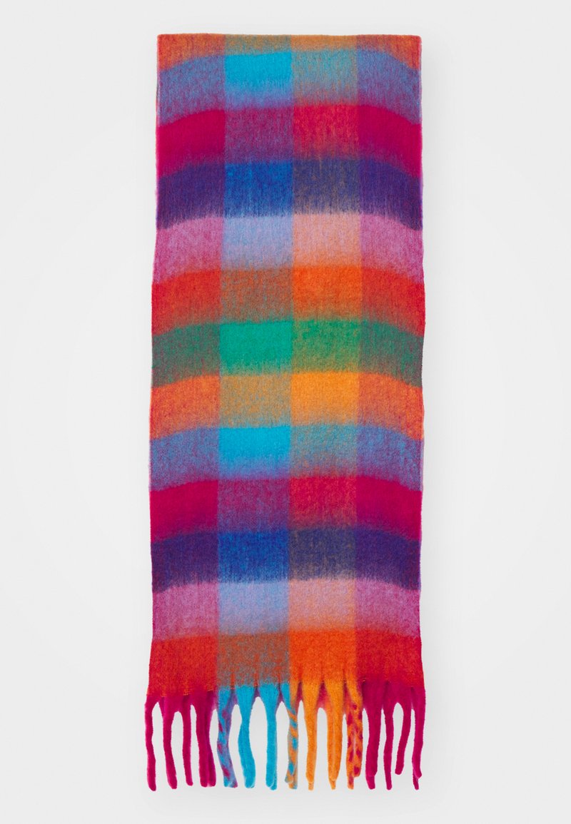 Pieces PCNIKKI LONG SCARF - Šál - tangerine tango