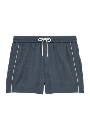 Reiss, REGULAR FIT - BREEZE PIPED DRAWSTRING SWIM SHORTS  . - Uimashortsit - steel blue