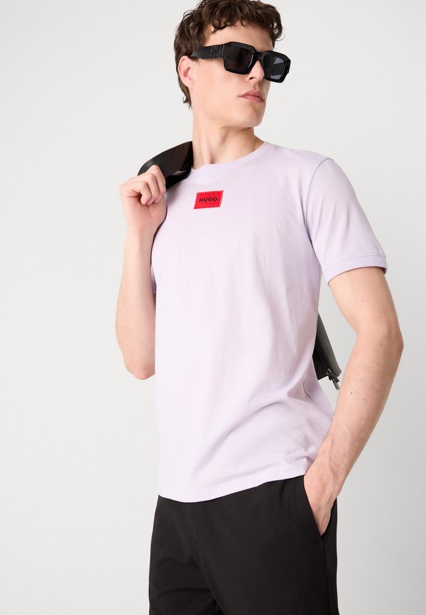 DIRAGOLINO - Print T-shirt - open purple3