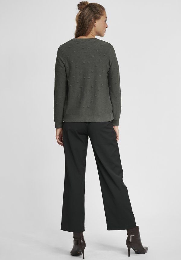 OXKALOTTA - Cardigan - dark shadow3