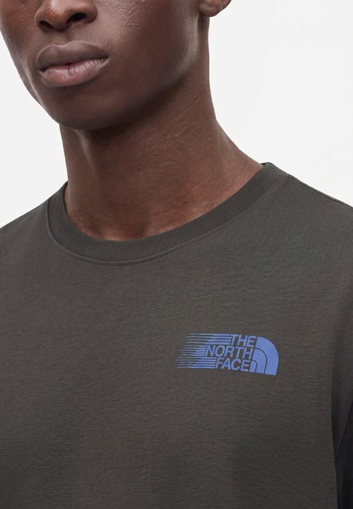 The North Face RETRO TRAIL RELAXED SHORT SLEEVE TEE GRAPHIC - Print T-shirt - anthracite grey — foto 6