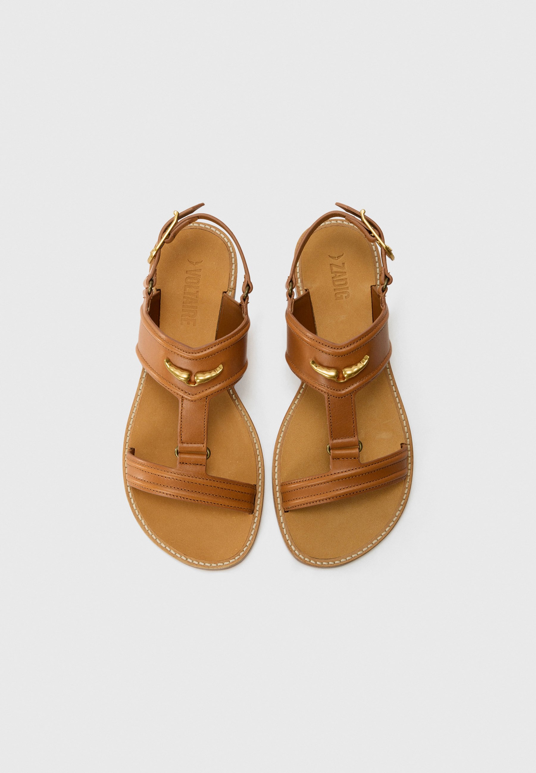 サンダル・ミュール Caprese Wings Sandals - Zadig & Voltaire - Leather - Gold Zadig & Voltaire Women's Caprese Wings Sandals | Bloomingdale's