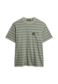 Non selezionato, sage green stripe