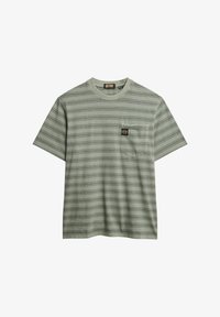 Non selezionato, sage green stripe