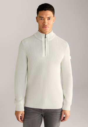 HENRIO - Strickpullover - hellgrau