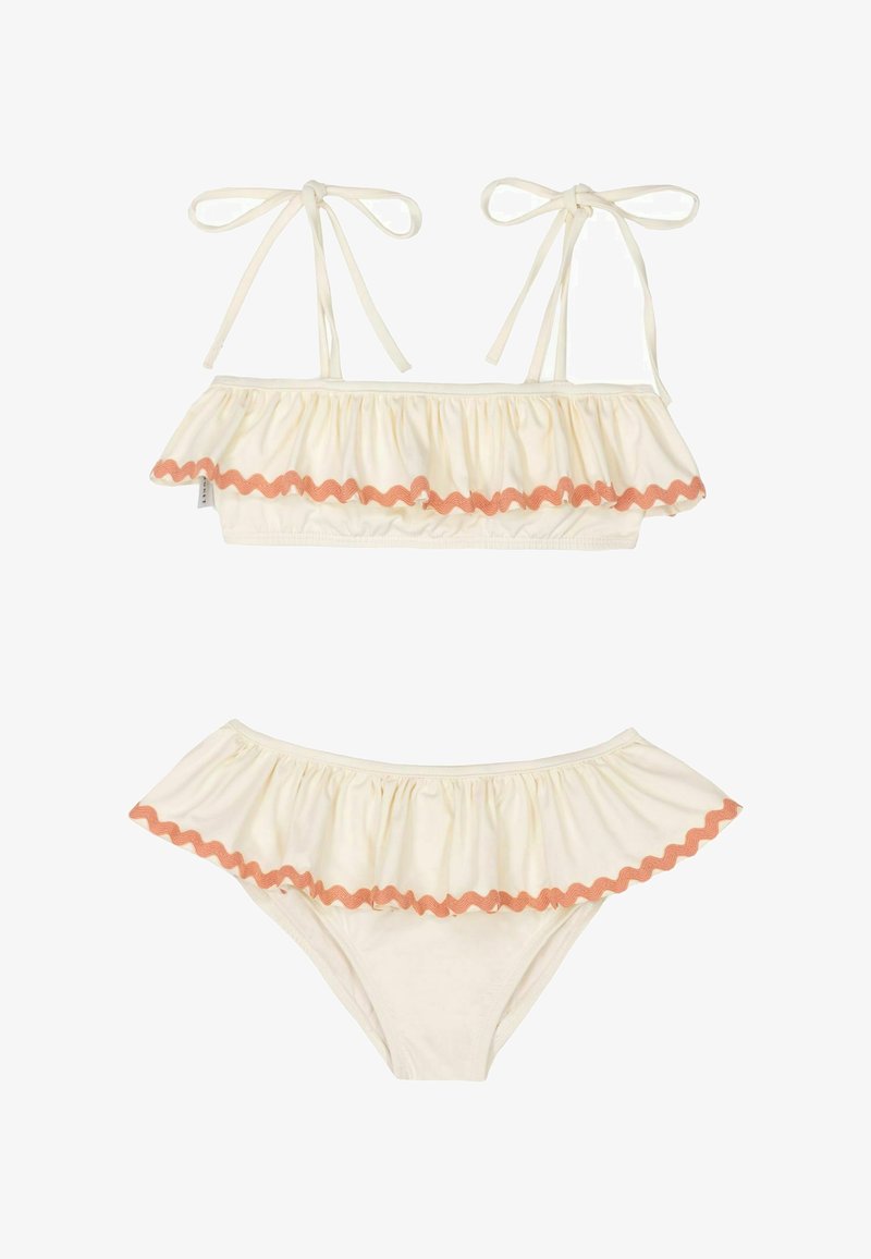 MIPOUNET LIA SET - Bikini - ecru salmon