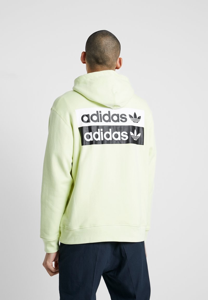 adidas Originals Felpa con cappuccio neon yellow/giallo fluo