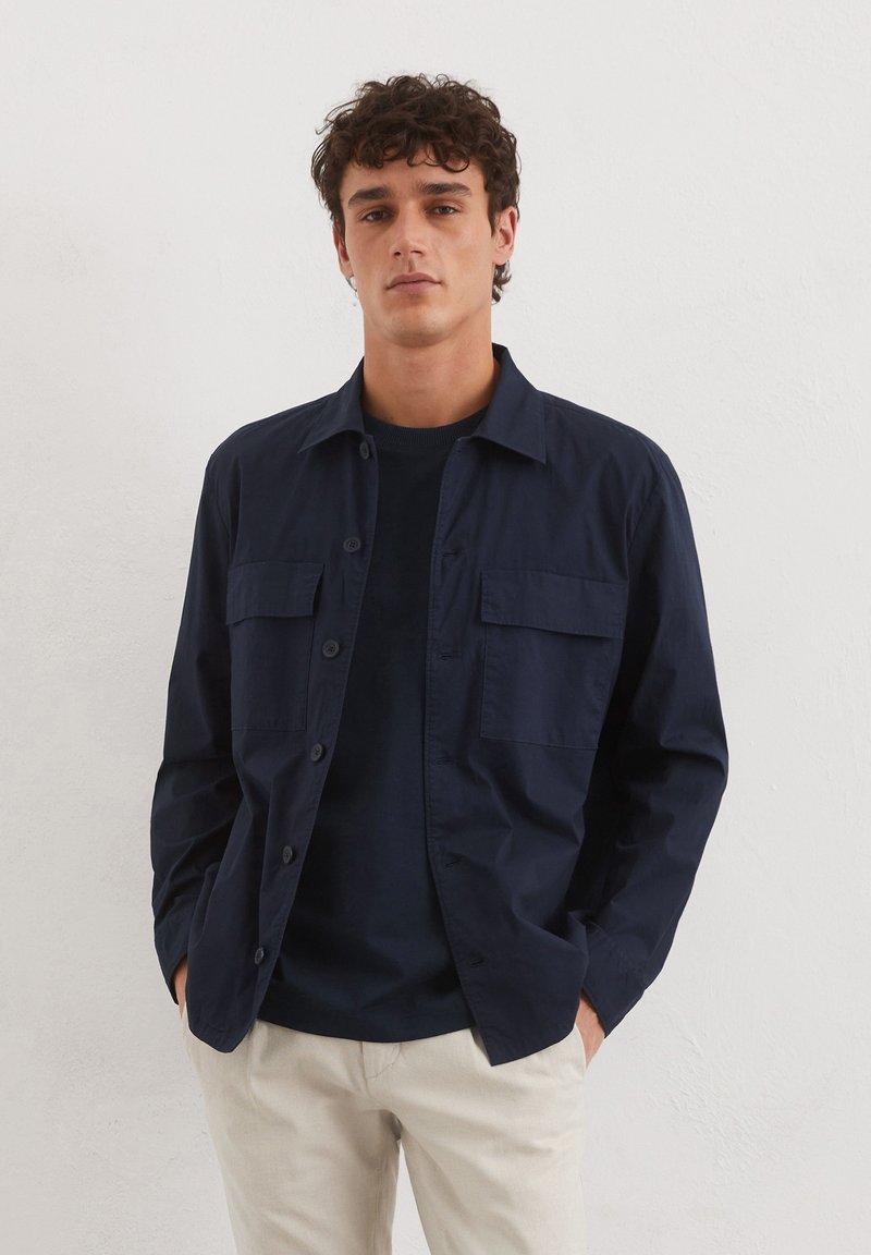 Marc O'Polo - Leichte Jacke - dark navy, Vergrößern