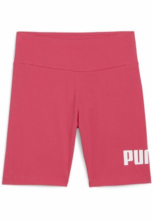 LOGO SHORT  - Leggings - garnet rose