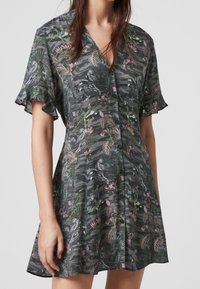 AllSaints Abito a camicia - green