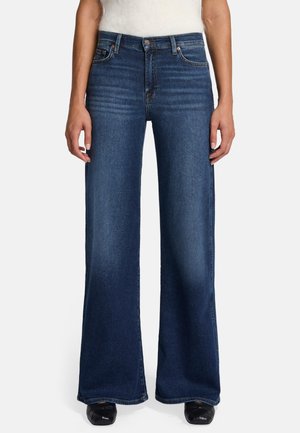 Jean flare - dark blue
