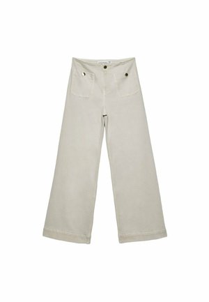 Stradivarius MINIMALIST WITH POCKETS  - Pantalon classique - stone