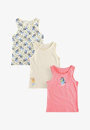 Next, REGULAR FIT - BLUEY 3 PACK - Top - ecru pink