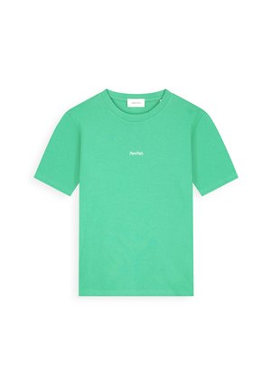 Pure Path, REGULAR FIT CREWNECK SS T-SHIRTS - Print T-shirt - emerald