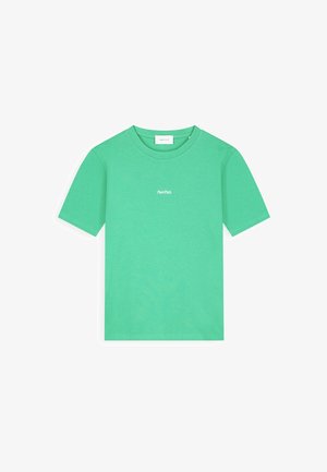 Pure Path, REGULAR FIT CREWNECK SS T-SHIRTS - Print T-shirt - emerald