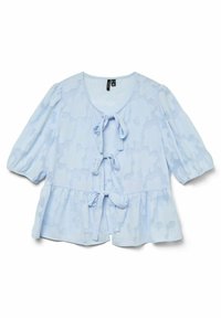 VERO MODA dam blus VMELLY - Delicate Blue