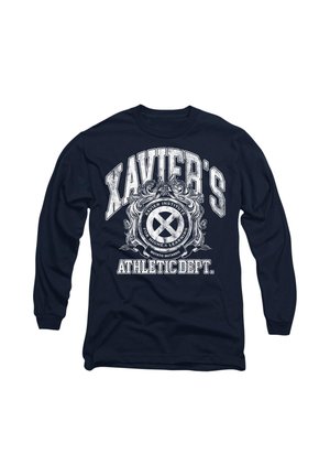 XMEN PROFESSOR XAVIERS ATHLETIC DEPT - Long sleeved top - dark blue