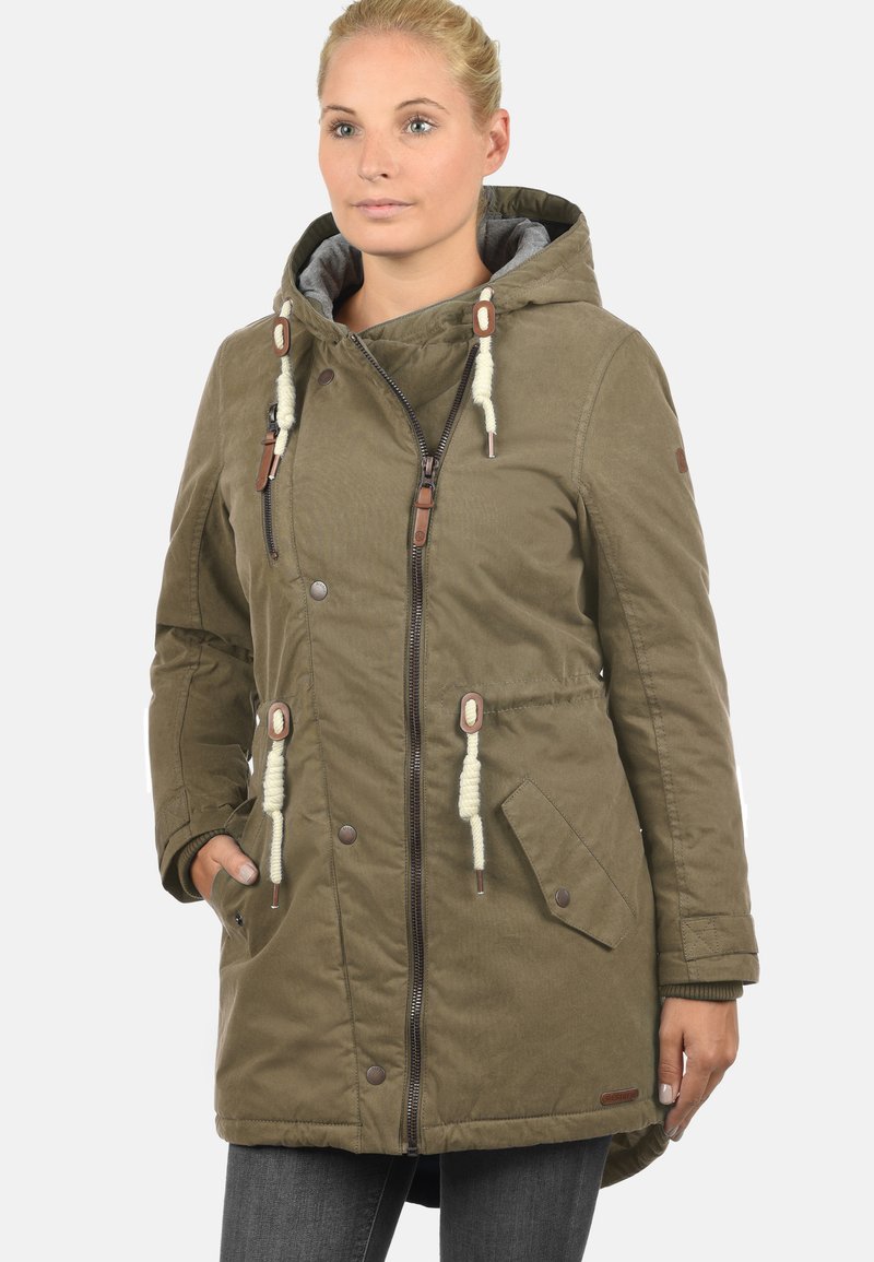 Damen Parkas | Desires PARKA LEW PARKA Wintermantel shitake br/khaki - KV32784 Damen Parkas | Desires PARKA LEW PARKA Wintermantel shitake br/khaki - KV32784