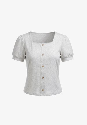 usha, Blouse - offwhite melange