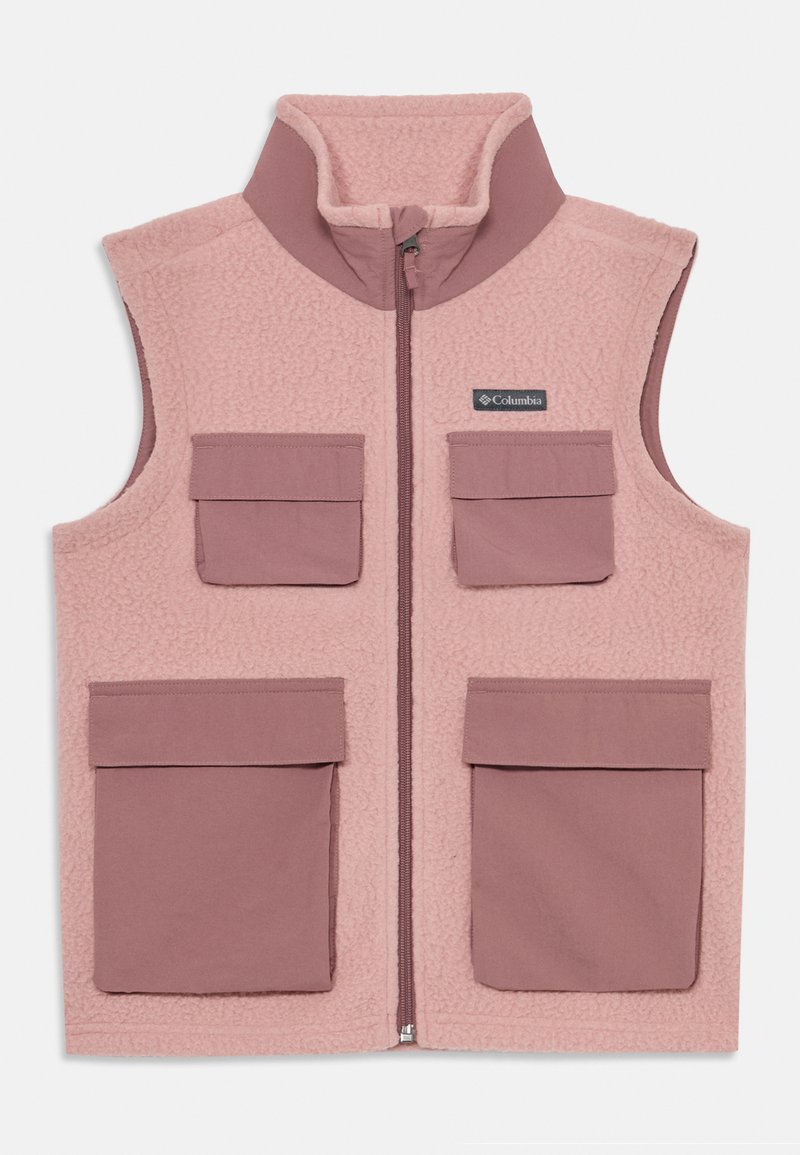 Columbia JASPER RIDGE VEST UNISEX - Chaleco - eraser pink/fig