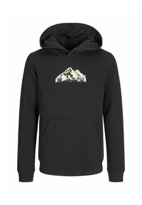 LOGO MINI - Džemperis su gobtuvu - black