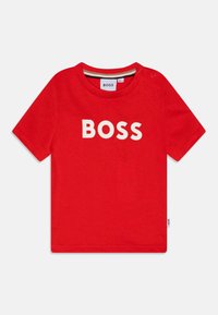 BOSS Kidswear T-shirts print - red