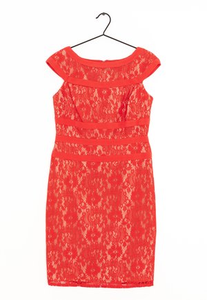 Shift dress - red