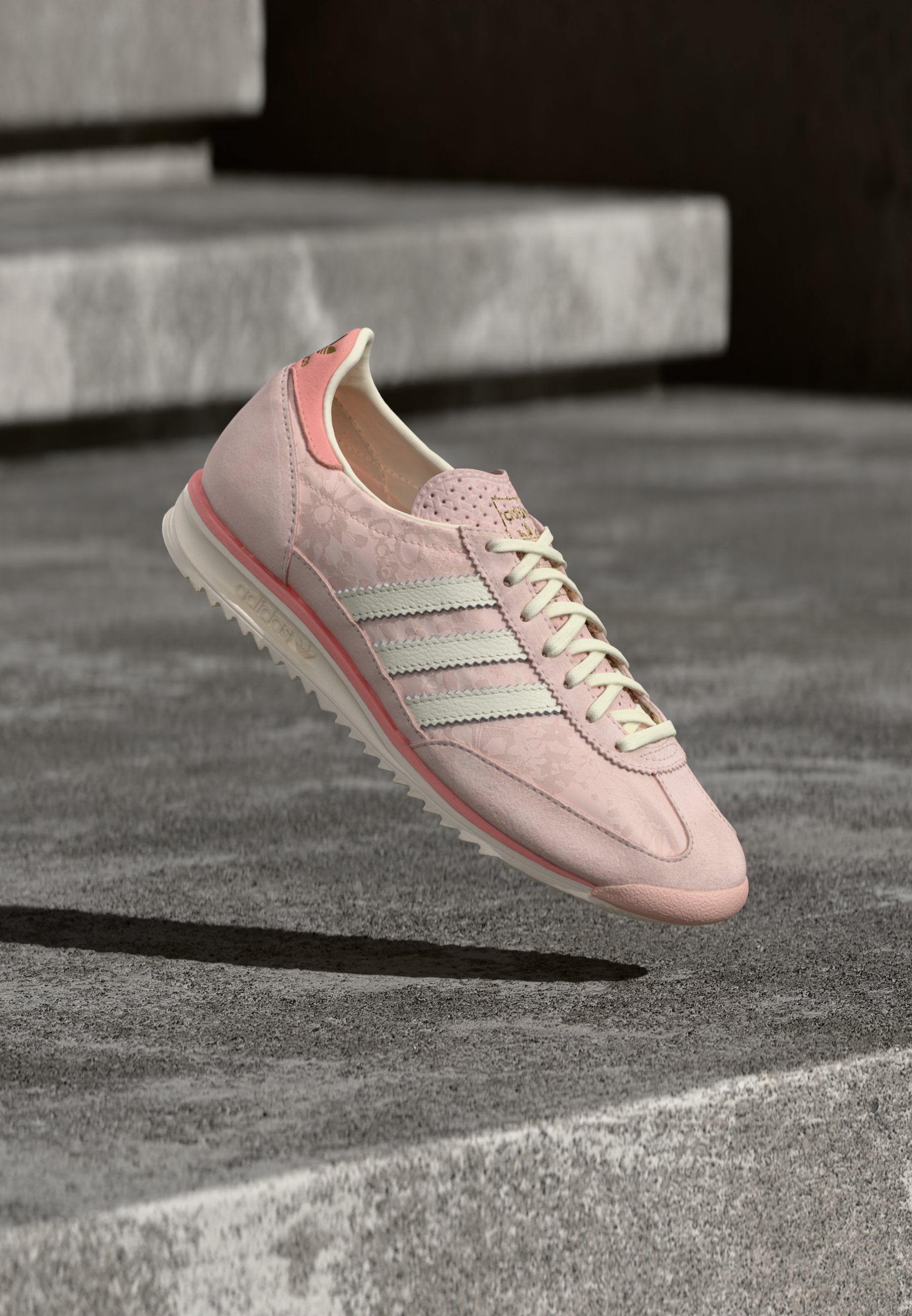 ローズGOLD 7㌅ adidas Originals SL 72 OG W X LIBERTY - Sneakers low - sandy pink