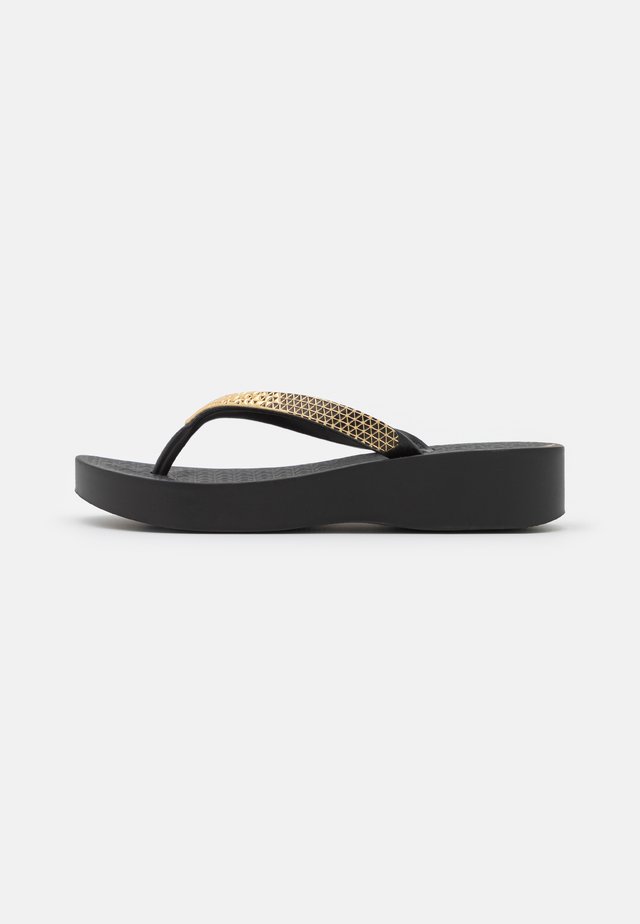 IPANEMA MESH VI PLAT FEM - Badsandaler - black/gold