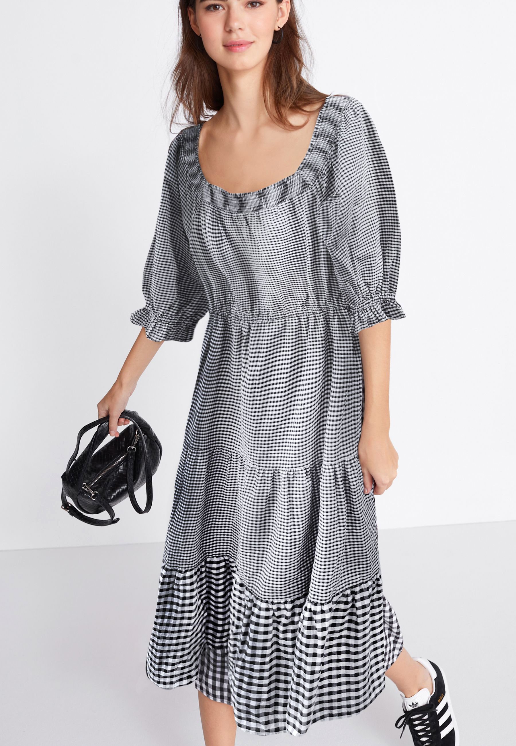 Next TIERED - Vestito estivo - black/nero - Zalando.it