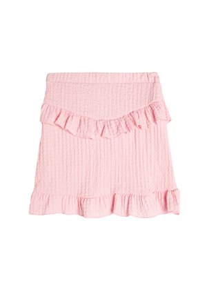 RUFFLED - Falda acampanada - pink