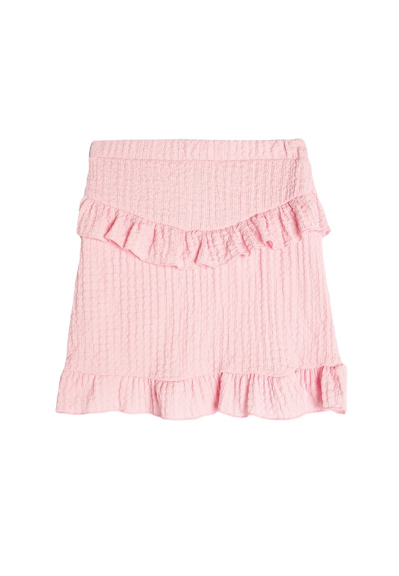 Koton RUFFLED - Falda acampanada - pink