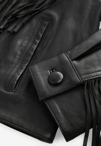 Next REGULAR FIT - Bőrdzseki - black