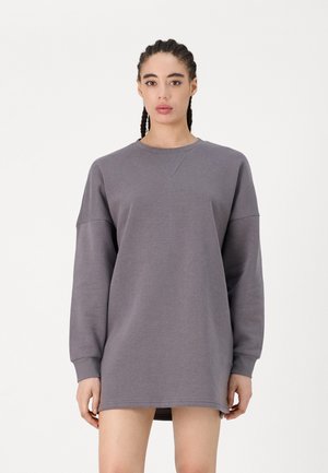NMALDEN SHORT DRESS  - Day dress - charcoal gray