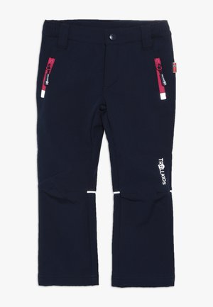 KIDS FJELL PANT - Outdoor trousers - navy/magenta