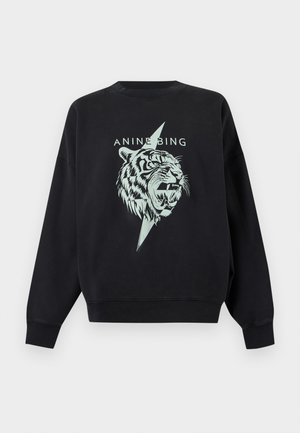 ANINE BING, MILES TIGER - Sweatshirt - washed black